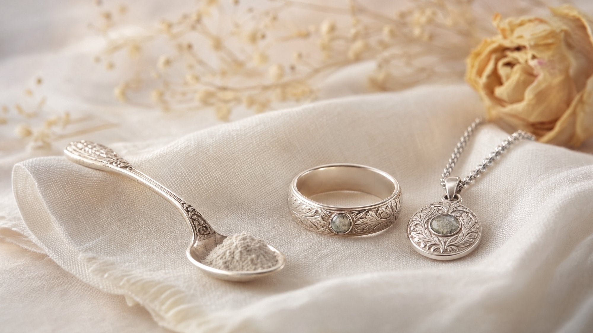 How Much Ash Do You Need for Memorial Jewellery? — Devall & Son Memorial Jewellery
