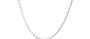 Silver Faceted Anchor Chain 45cm in Silver - Silver memorial jewellery
