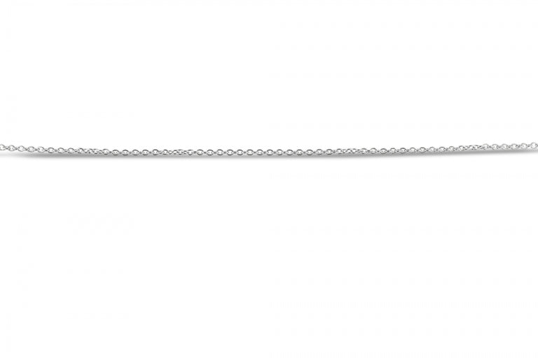 Silver Anchor Chain 40+5cm - Silver memorial jewellery