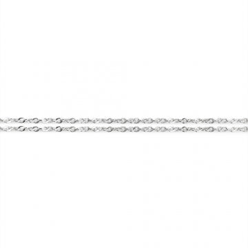 Silver Singapore Chain 60cm - Silver memorial jewellery