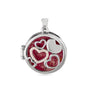Hearts Locket ashes pendant