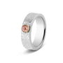 Vertical Wrinkle Ring 6mm