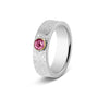 Vertical Wrinkle Ring 6mm