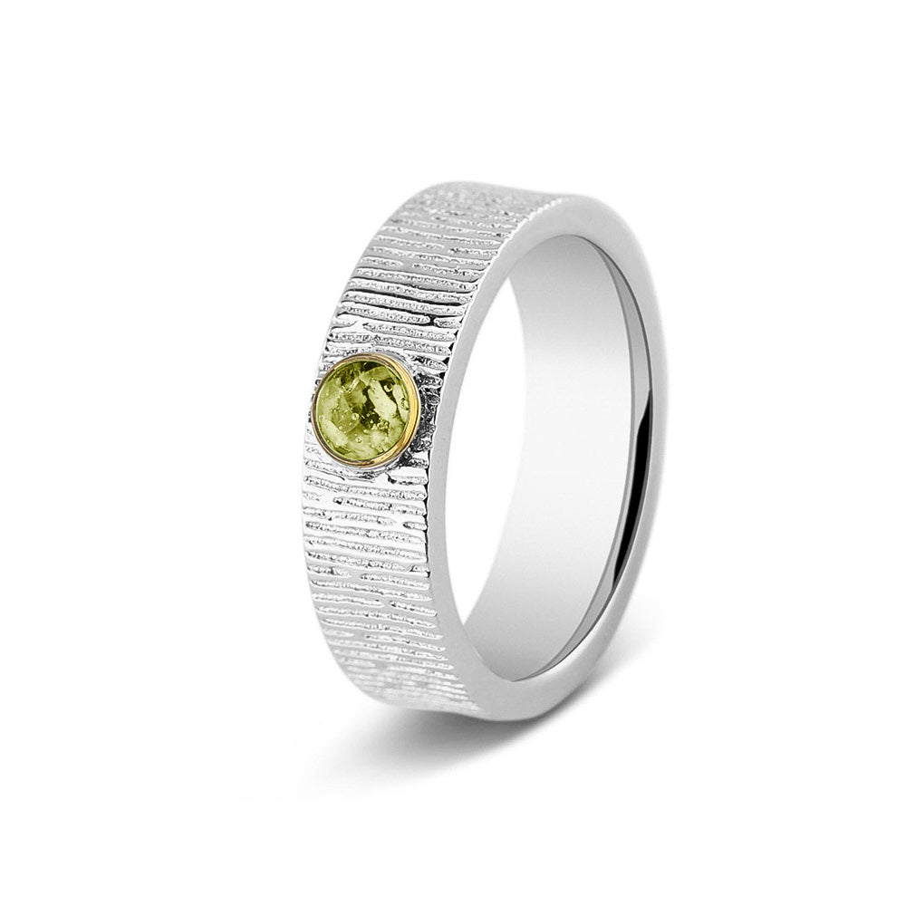 Vertical Wrinkle Ring 6mm