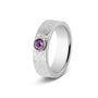 Vertical Wrinkle Ring 6mm