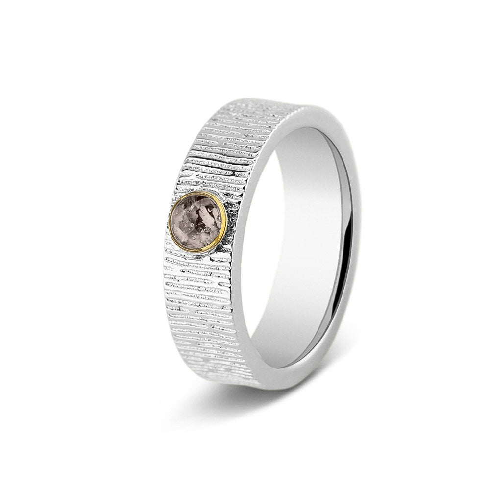 Vertical Wrinkle Ring 6mm