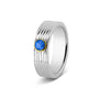 Horizontal Wrinkle Ring 6mm