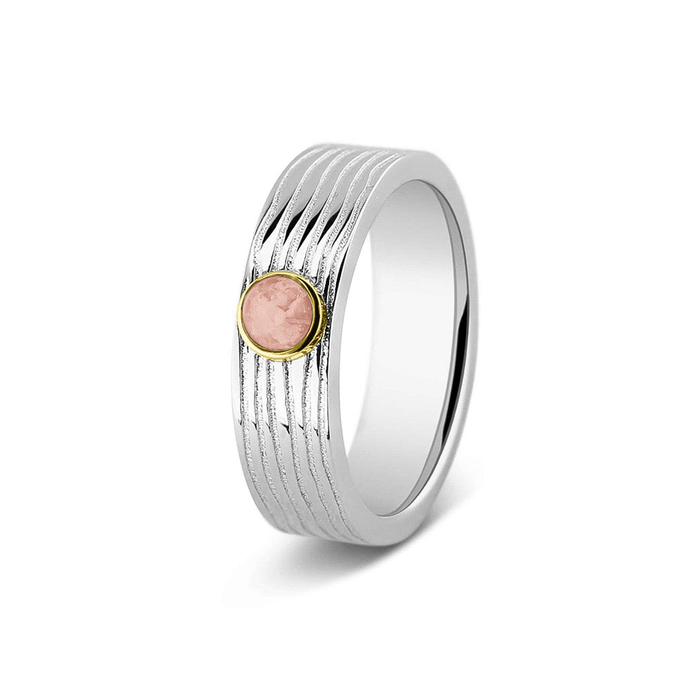 Horizontal Wrinkle Ring 6mm