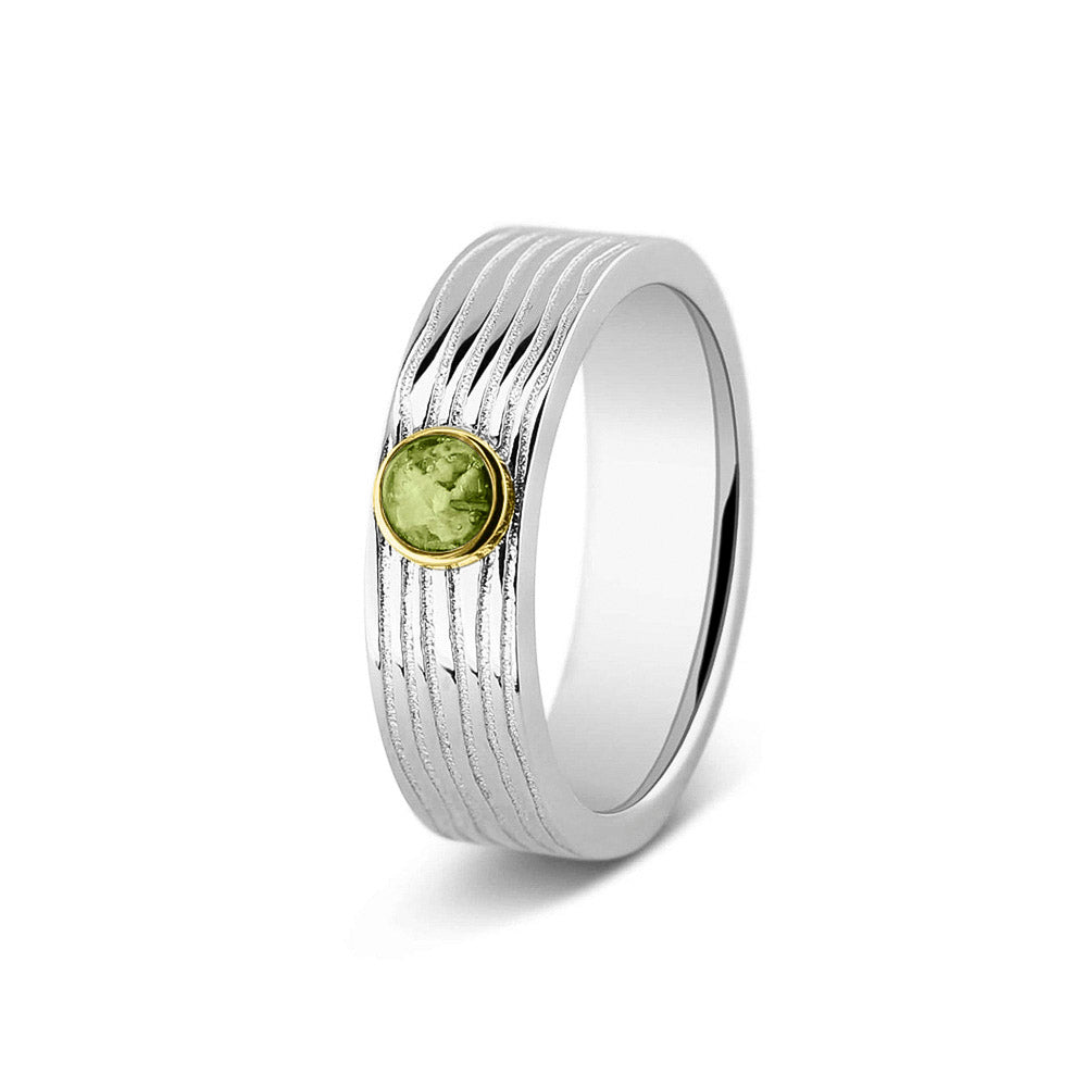 Horizontal Wrinkle Ring 6mm