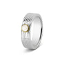 Horizontal Wrinkle Ring 6mm