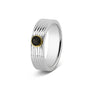 Horizontal Wrinkle Ring 6mm