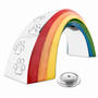 Rainbow™ Small Pet Urn Pol Silver