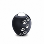 Adore™ Medium Pet Urn Midnight & Pol Silver