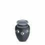 Classic™ Small Pet Urn Midnight & Bru Pewter
