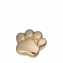 LovePaw Pet Keepsake Urn Pol Gold