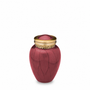 Blessing™ Keepsake Urn Pearl Crimson & Bru Gold