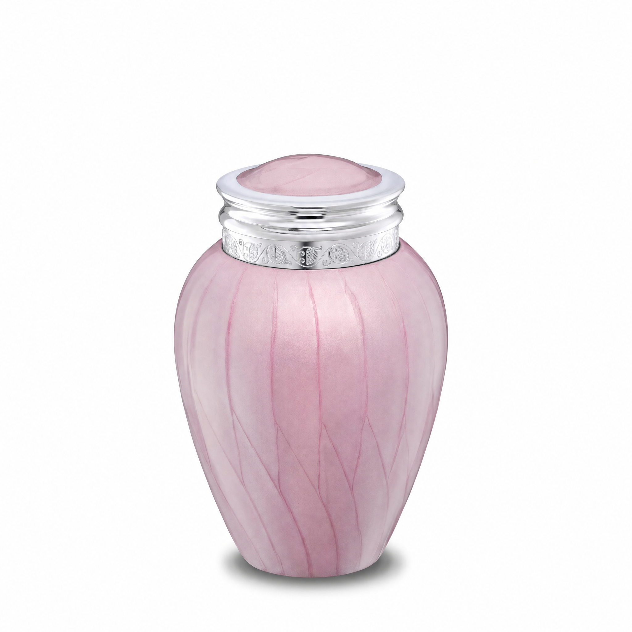 Blessing™ Medium Urn Pearl Pink & Pol Silver
