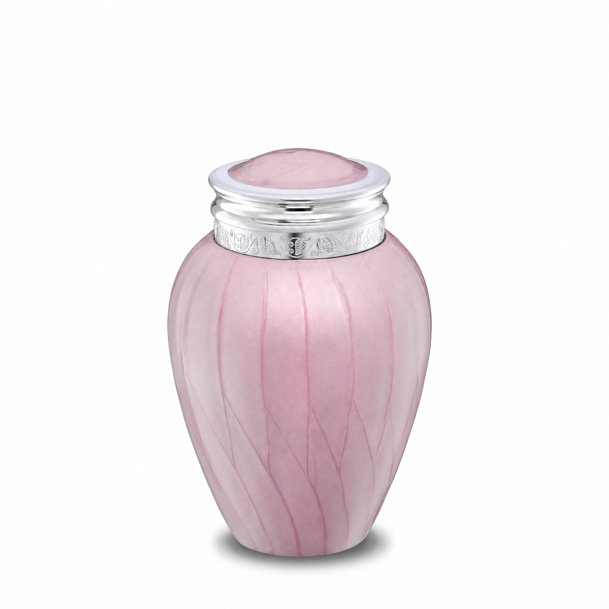 Blessing™ Medium Urn Pearl Pink & Pol Silver