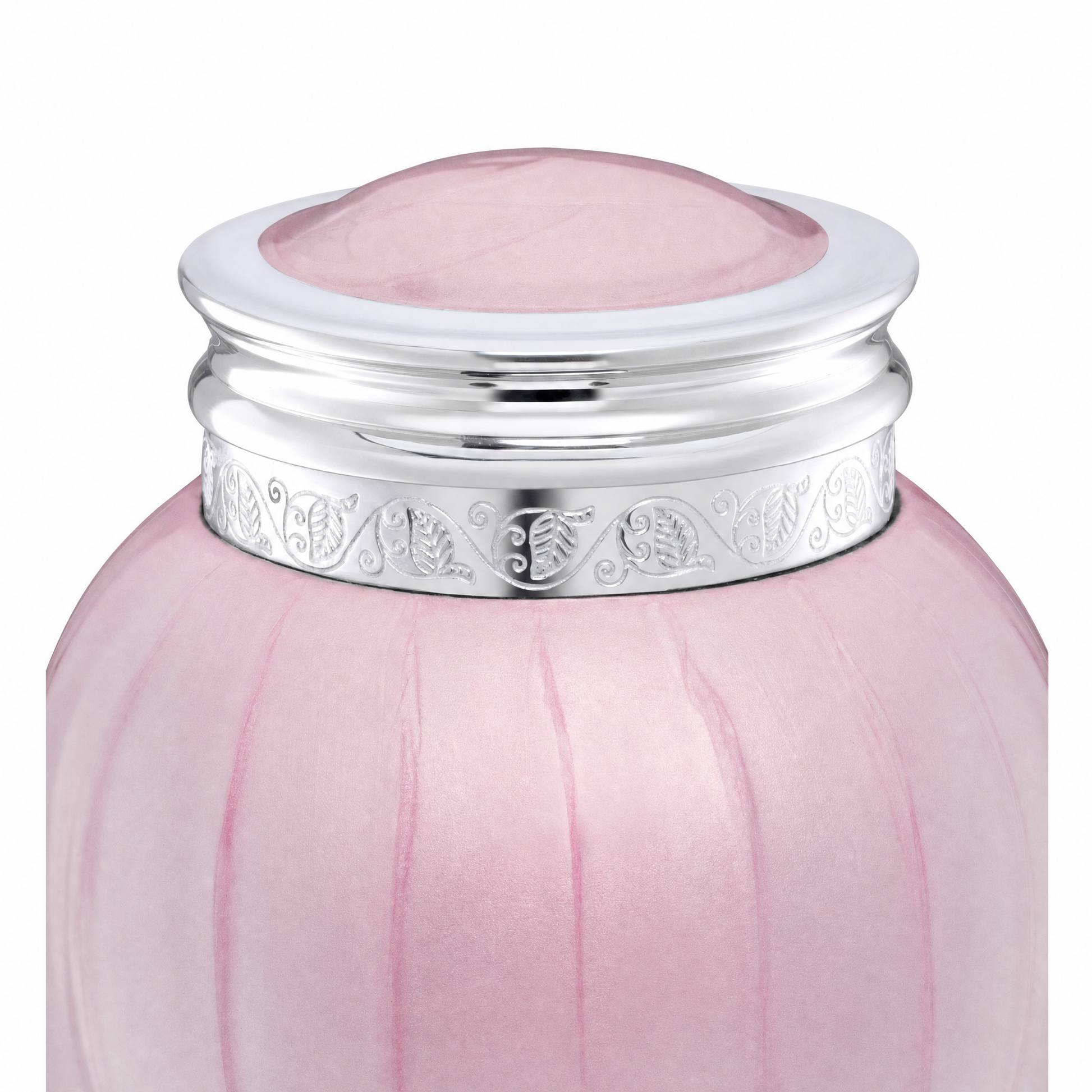 Blessing™ Medium Urn Pearl Pink & Pol Silver