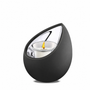 Drop™ Tealight Urn Black & Pol Silver