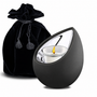 Drop™ Tealight Urn Black & Pol Silver