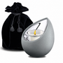 Drop™ Tealight Urn French Grey & Pol Silver