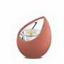 Drop™ Tealight Urn Terracota & Pol Silver