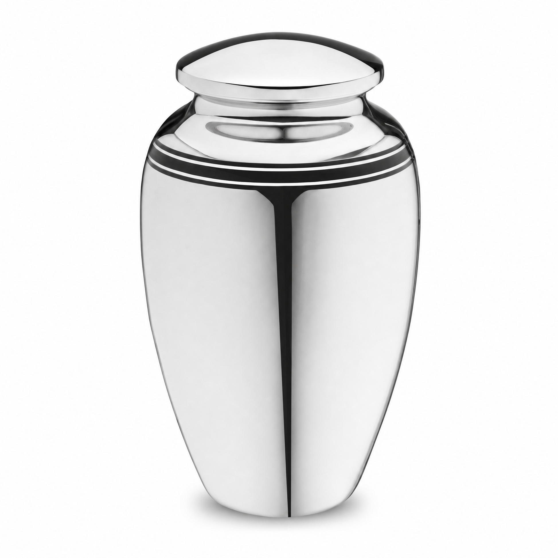 ArtDeco™ Adult Urn Pol Silver