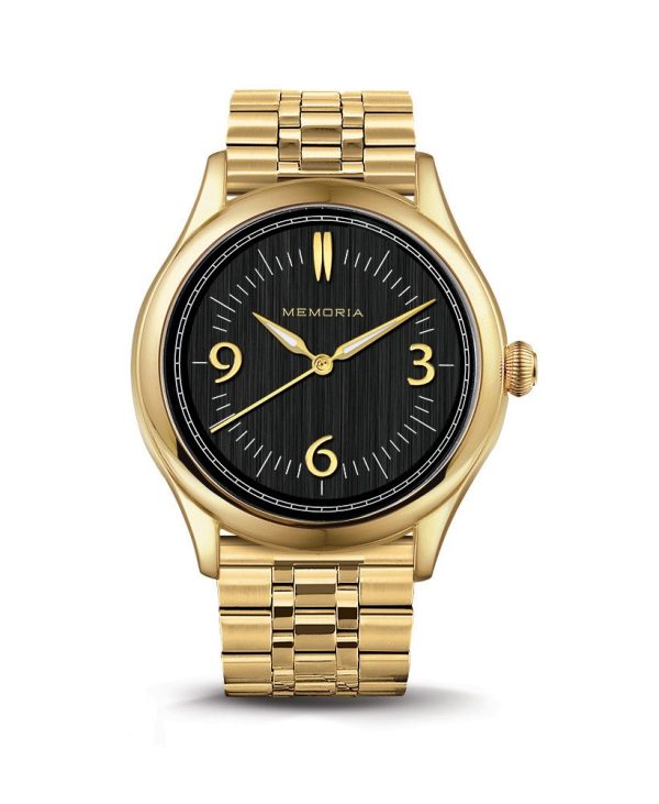 Amare Gold memorial watch — gold strap