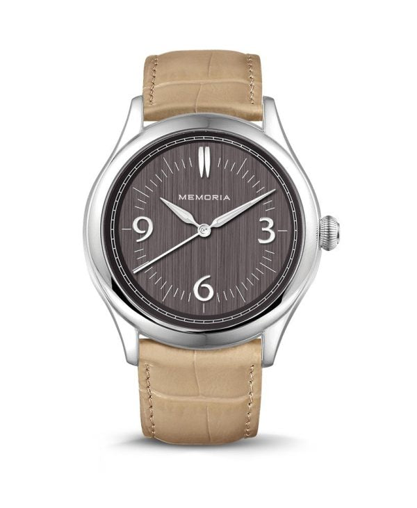 Amare Misty memorial watch — sand strap
