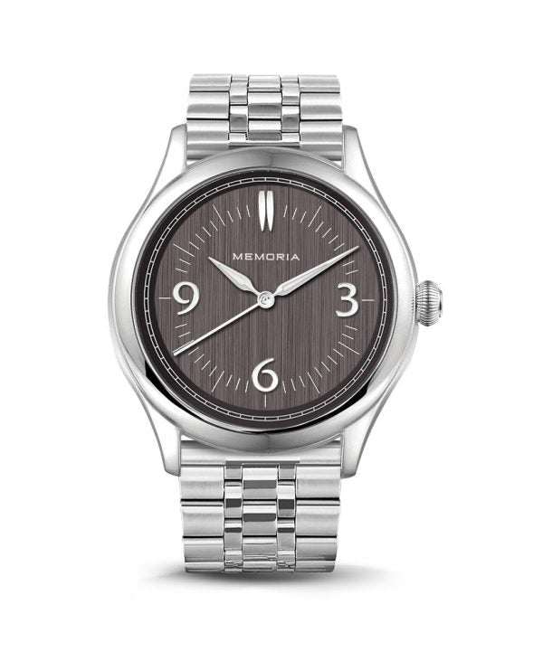 Amare Misty memorial watch — steel strap