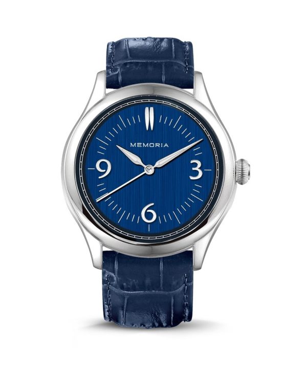 Amare Ocean memorial watch — dark blue strap