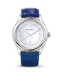 Amare Pearl memorial watch — ocean blue strap