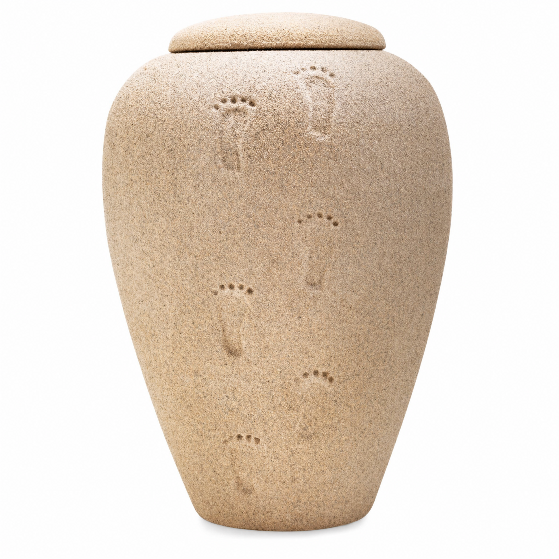 ShiftingSand Footprints Standard Adult Urn