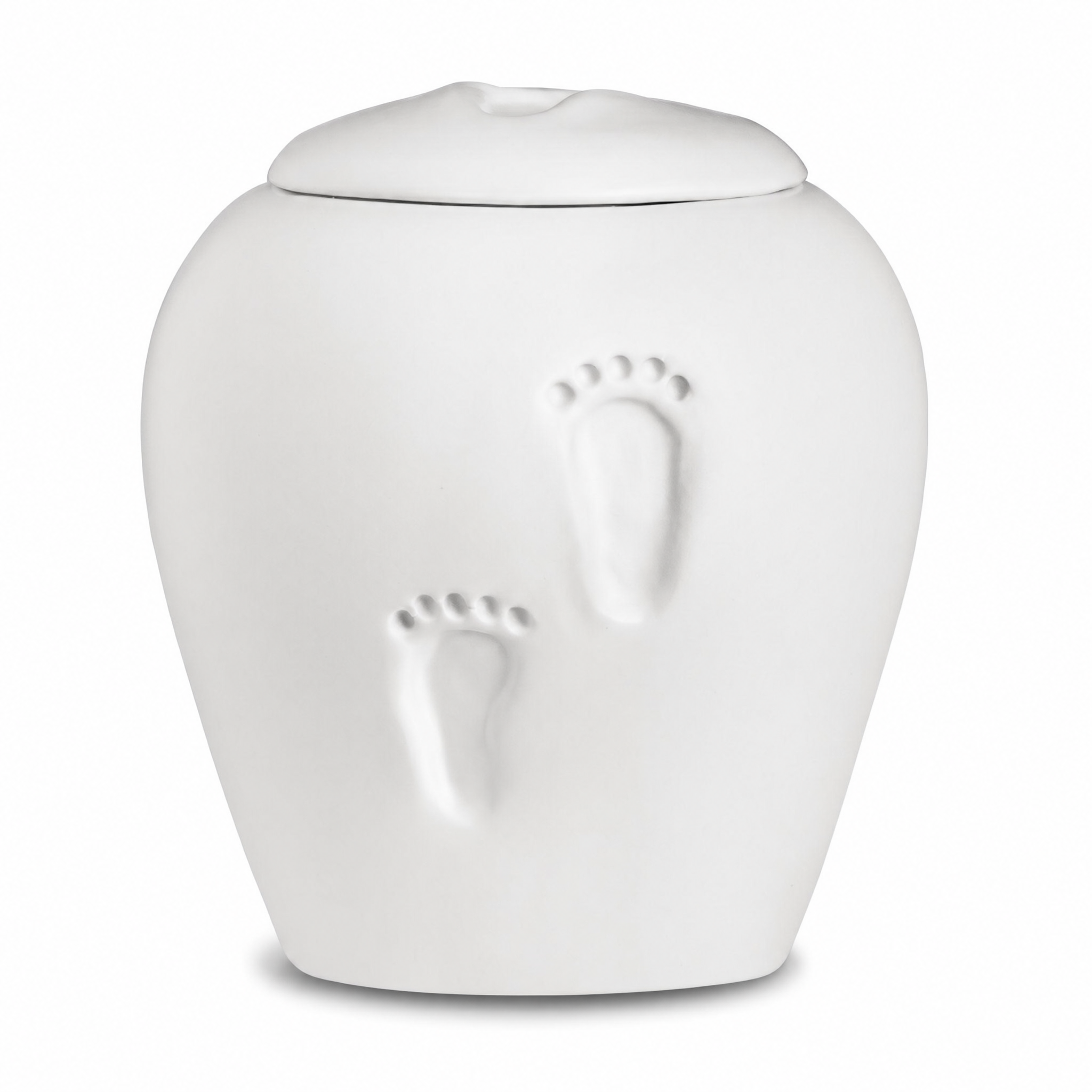 Baby Footprints Child Urn Eco Pigment