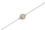 Round Chain Bracelet in DSC0902 Transparent - Silver memorial jewellery