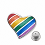 Pride™ Rainbow Heart Keepsake Urn Pol Silver