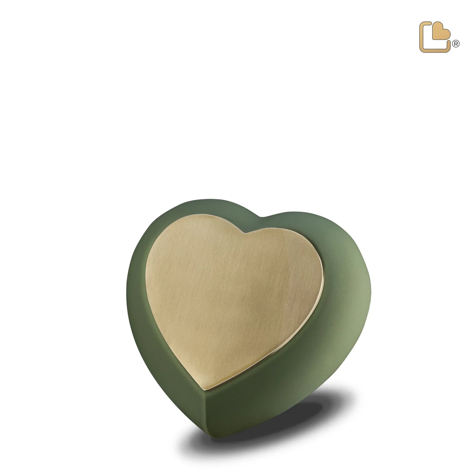 Drop Heart Keepsake memorial urn