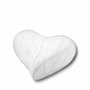 Heart Child Urn Pearl White