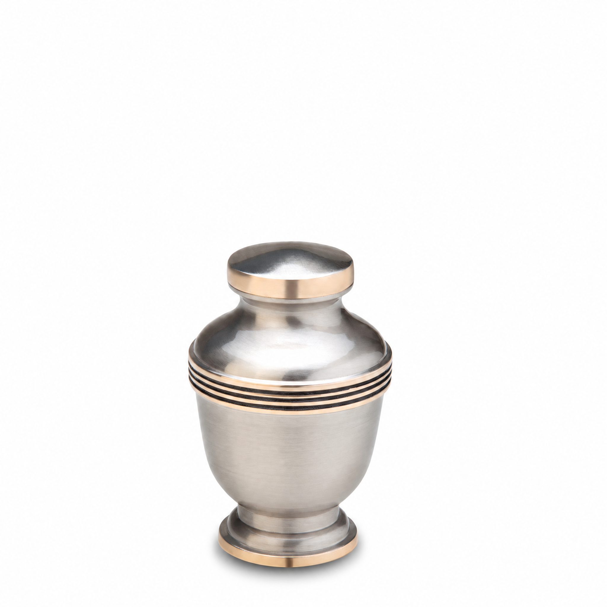 Elegant Keepsake Urn Bru Pewter