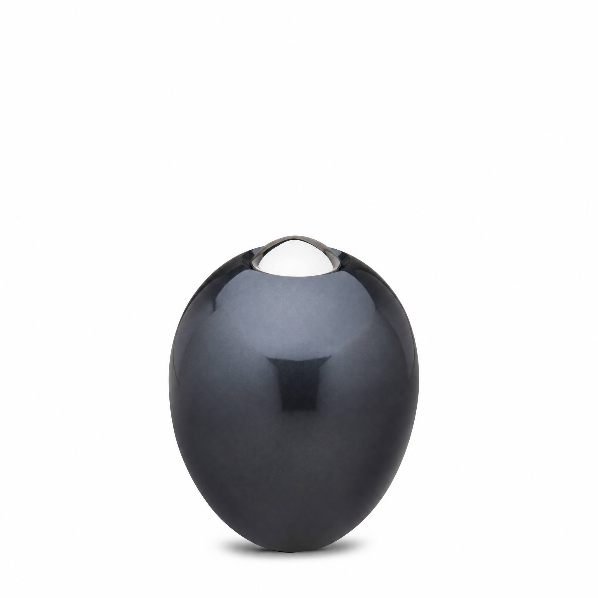 Adore Keepsake Urn Midnight & Pol Silver