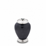 Simplicity Keepsake Urn Pearl Midnight & Bru Pewter w/Crystal