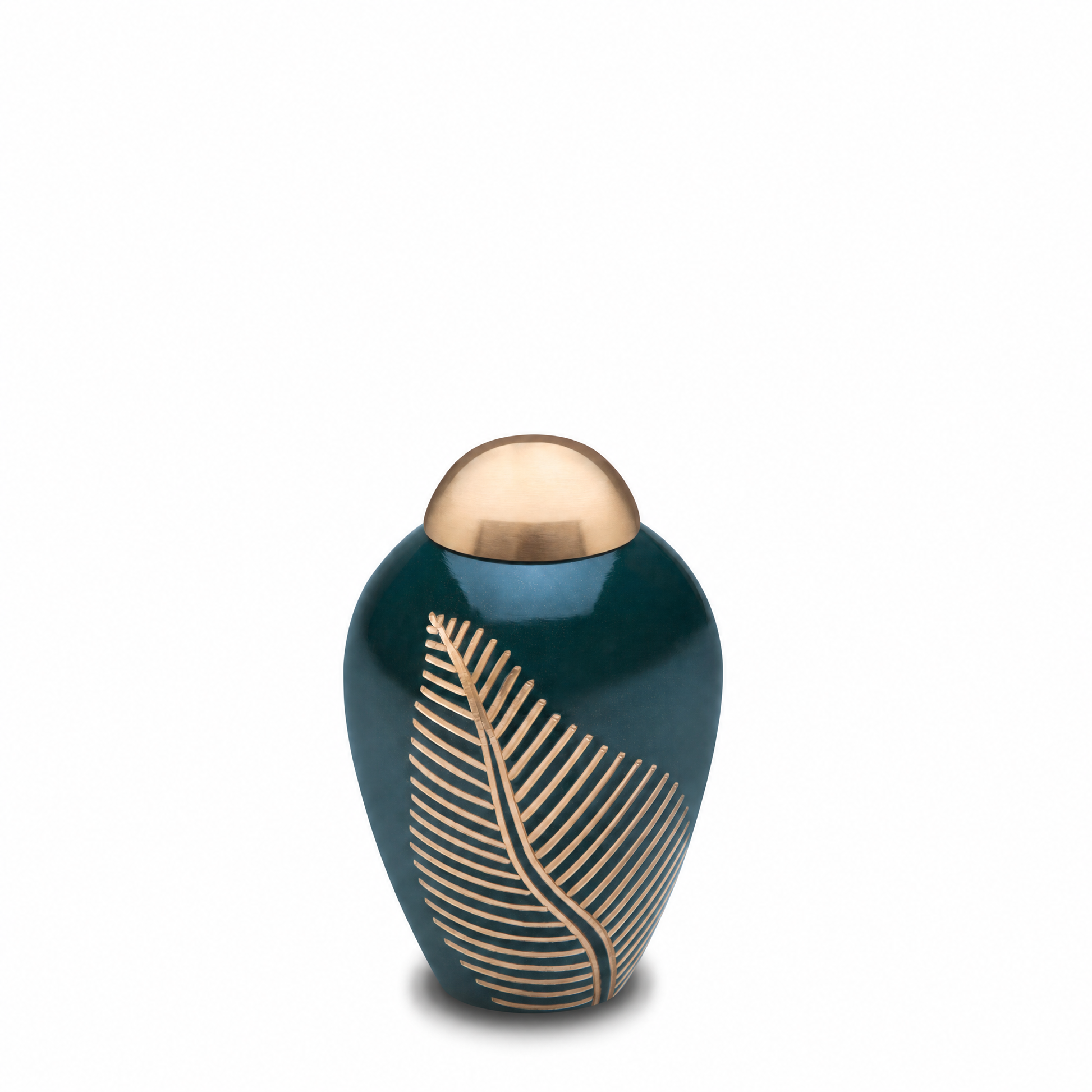 Elegant Leaf Keepsake Urn