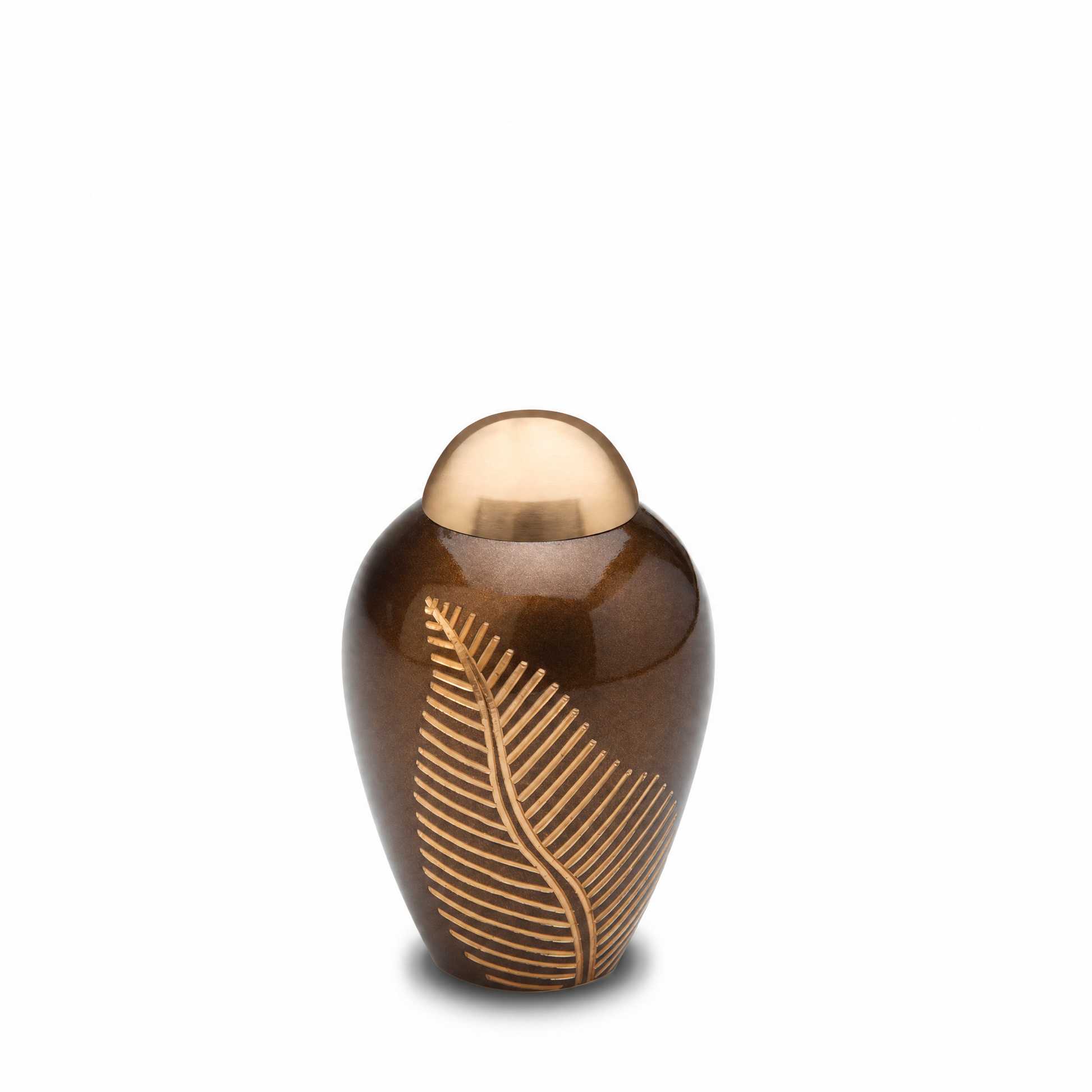 Elegant Leaf Keepsake Urn