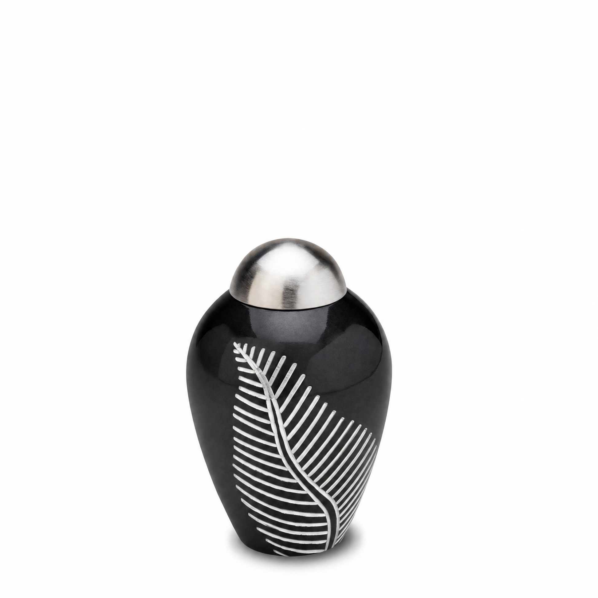 Elegant Leaf Keepsake Urn