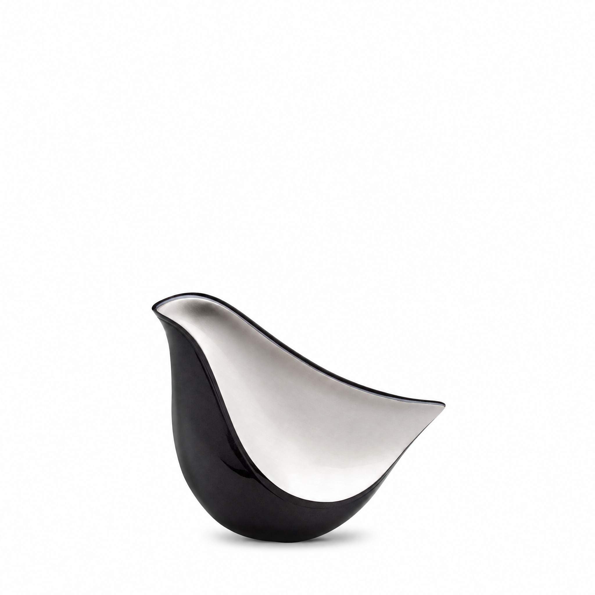 LoveBird Keepsake Urn Midnight & Bru Pewter