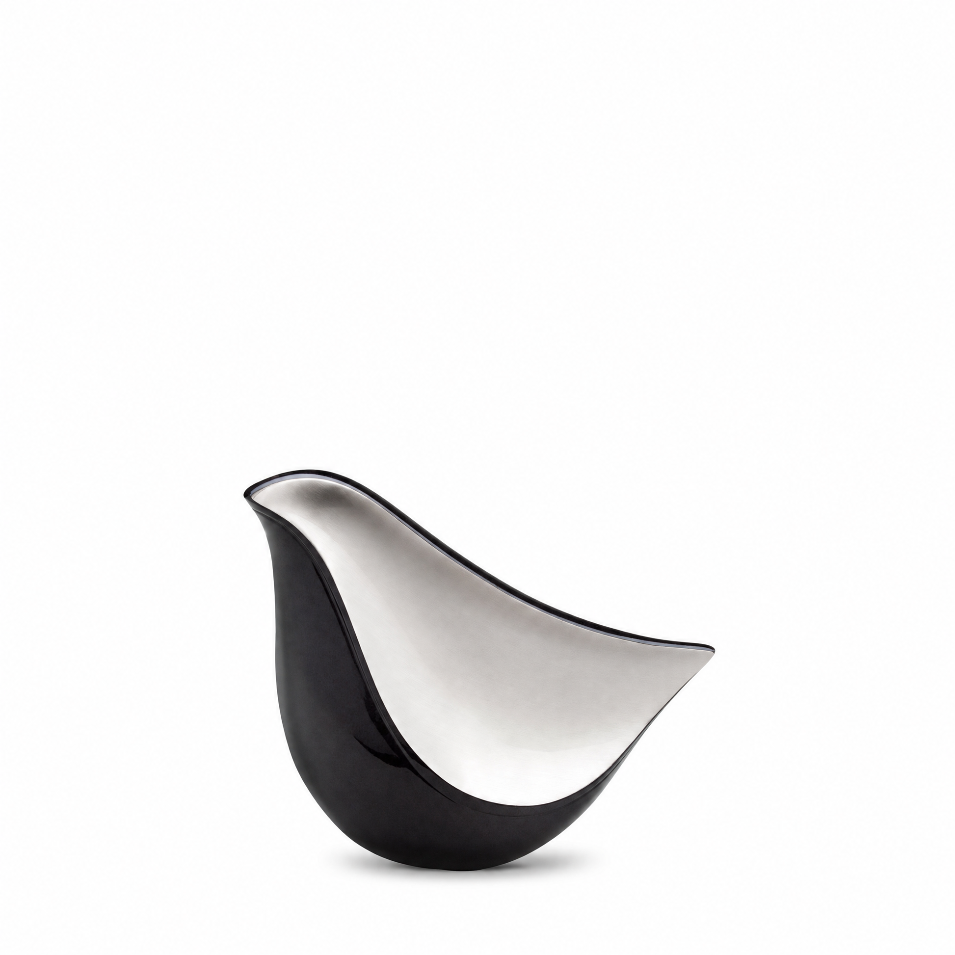 LoveBird Keepsake Urn Midnight & Bru Pewter