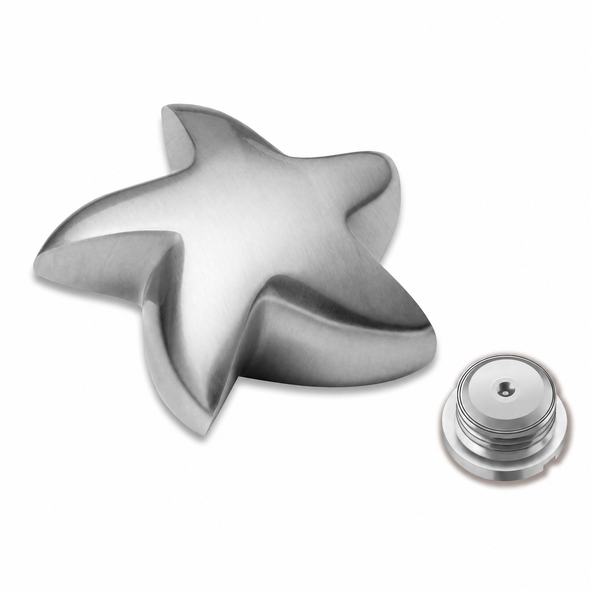 Angelic Star Keepsake Urn Bru Pewter