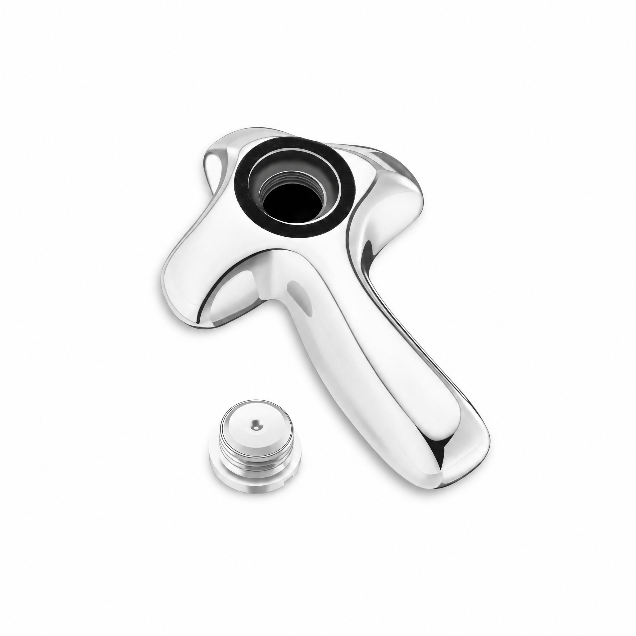 ComfortCross™ Keepsake Urn Pol Silver