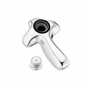 ComfortCross™ Keepsake Urn Pol Silver